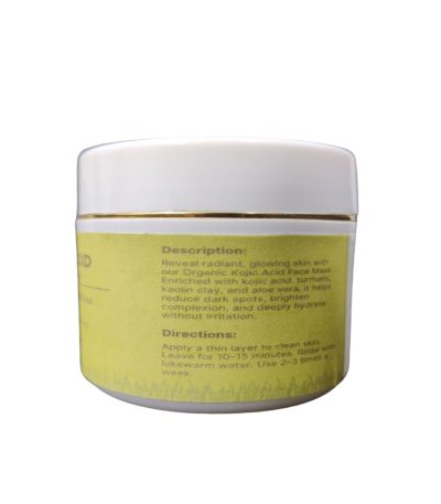 Organic Kojic Acid Face Mask