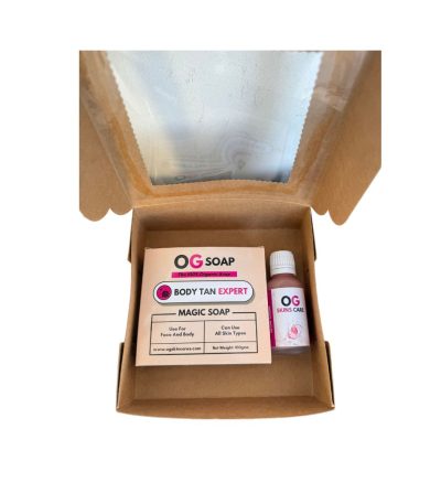 Tan Removal Combo (Body Tan Soap + Red Wine Serum)