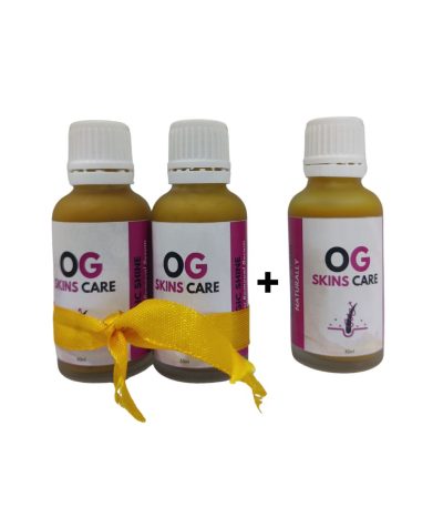 Unwanted Hair Removal Serum Combo